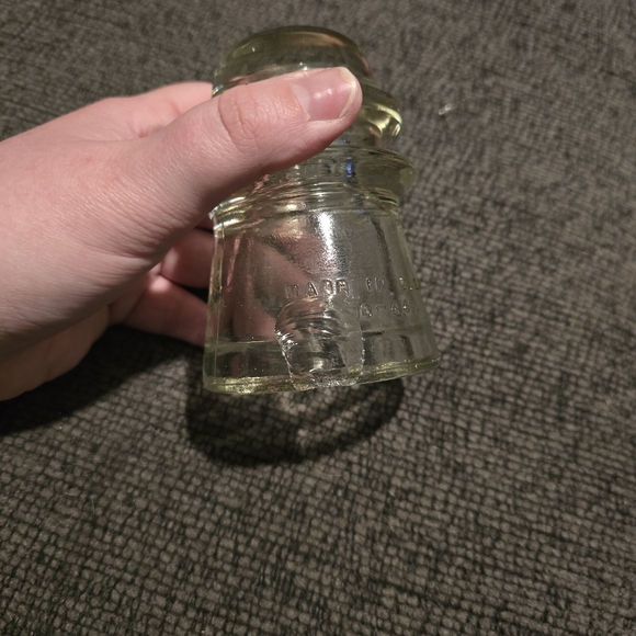 Hemingray | Glass Vintage Insulator Clear 16 (A) - Picture 4 of 5